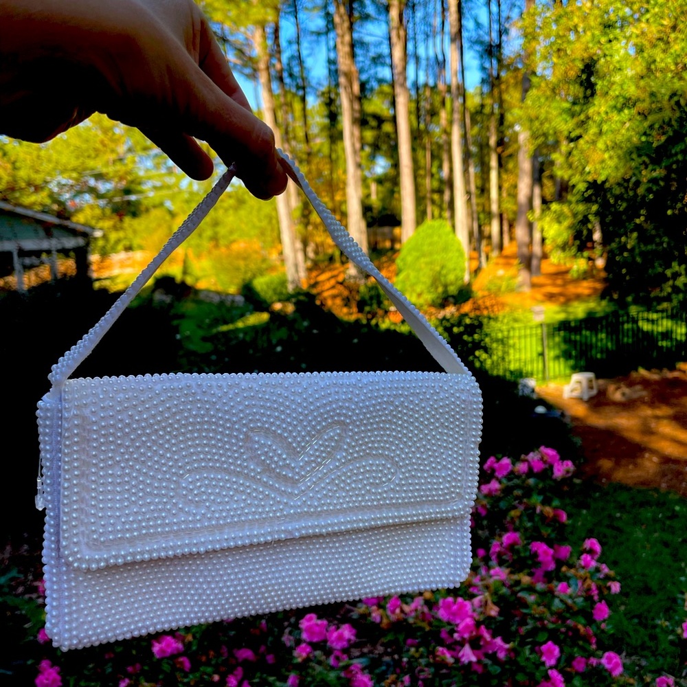 Vintage Italian Bead Wallet Purse Formal